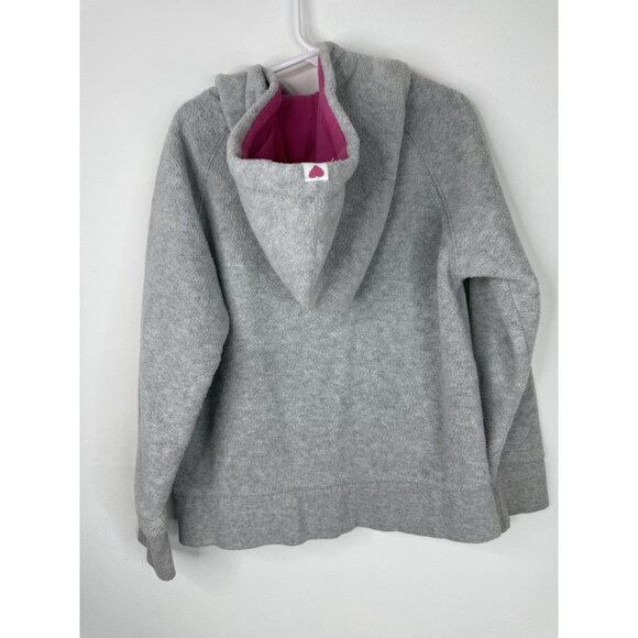 Girls GAP Grey and Pink Sweatshirt - Size 6-7 - Picture 4 of 8